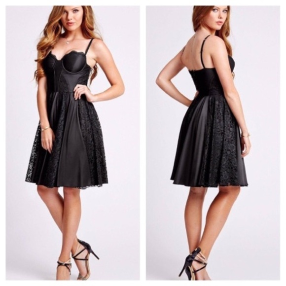 Guess Dresses & Skirts - New Women's GUESS Dancer Lace Detail Corset Dress